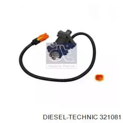 3.21081 Diesel Technic válvula eletromagnética do freio de motor