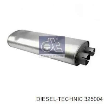 Глушитель, задняя часть 325004 Diesel Technic