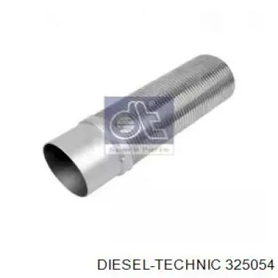 3.25054 Diesel Technic ondulação do silenciador