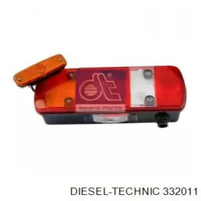 Фонарь задний левый 332011 Diesel Technic