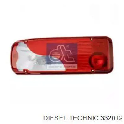 Фонарь задний левый 332012 Diesel Technic