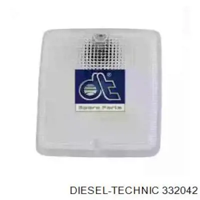 3.32042 Diesel Technic vidro da luz traseira