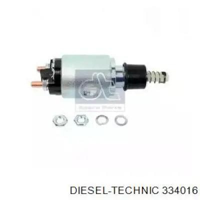 Втягивающее реле стартера 334016 Diesel Technic