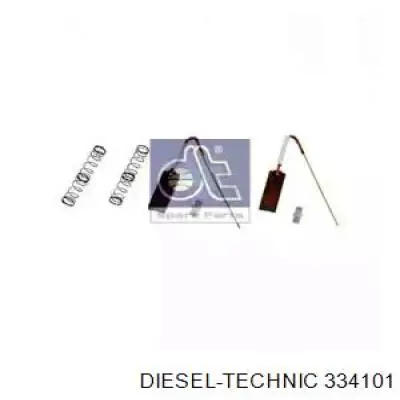 3.34101 Diesel Technic escova do gerador