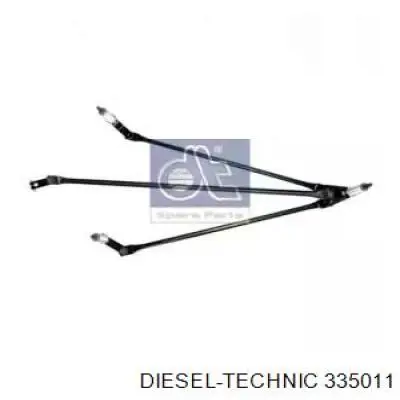 Трапеция стеклоочистителя 335011 Diesel Technic