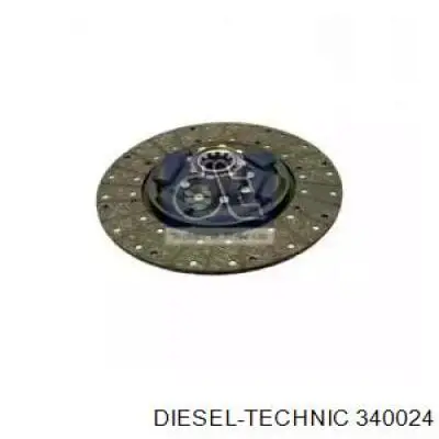 Диск сцепления 340024 Diesel Technic