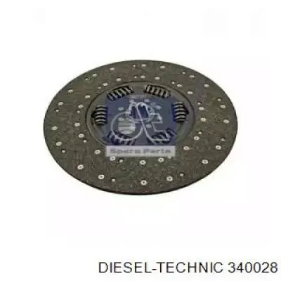 Диск сцепления 340028 Diesel Technic