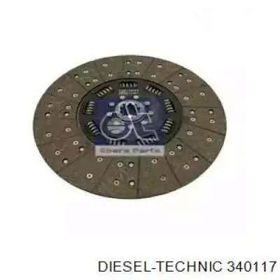 Диск сцепления 340117 Diesel Technic