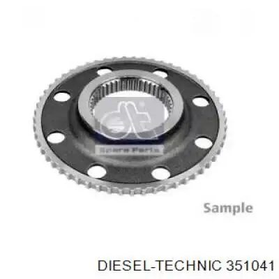 3.51041 Diesel Technic roda dentada de transmissão planetária de redutor traseiro (truck)
