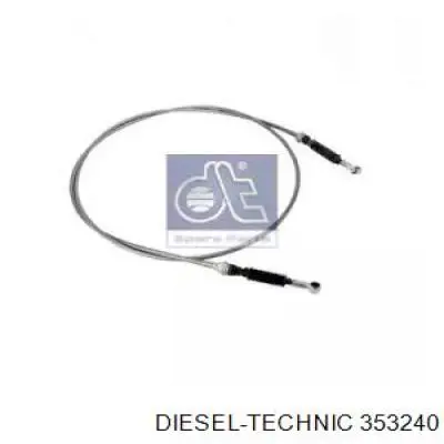 Трос переключения передач 353240 Diesel Technic