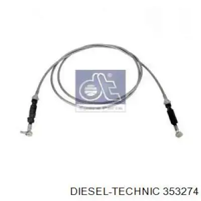 Трос переключения передач 353274 Diesel Technic