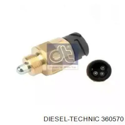 360570 Diesel Technic sensor de indicador da lâmpada de caixa de transferência de bloqueio de diferencial