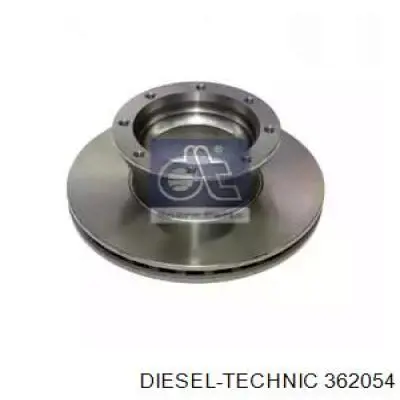 Диск тормозной задний Diesel Technic 362054