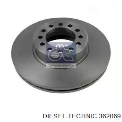 362069 Diesel Technic диск тормозной передний
