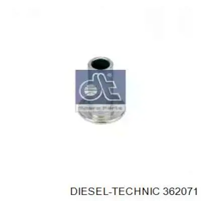 3.62071 Diesel Technic rebite de placa sobreposta das sapatas de tambor