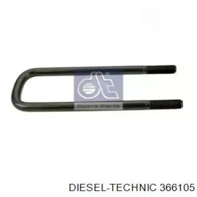 366105 Diesel Technic estribo da suspensão de lâminas