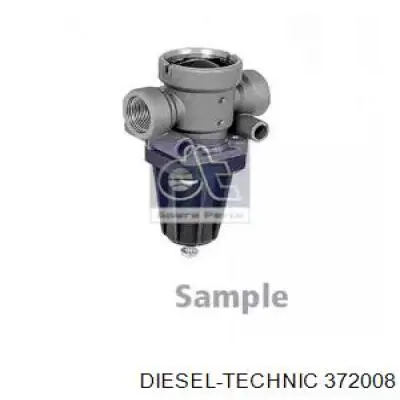 Клапан ограничения давления пневмосистемы 372008 Diesel Technic