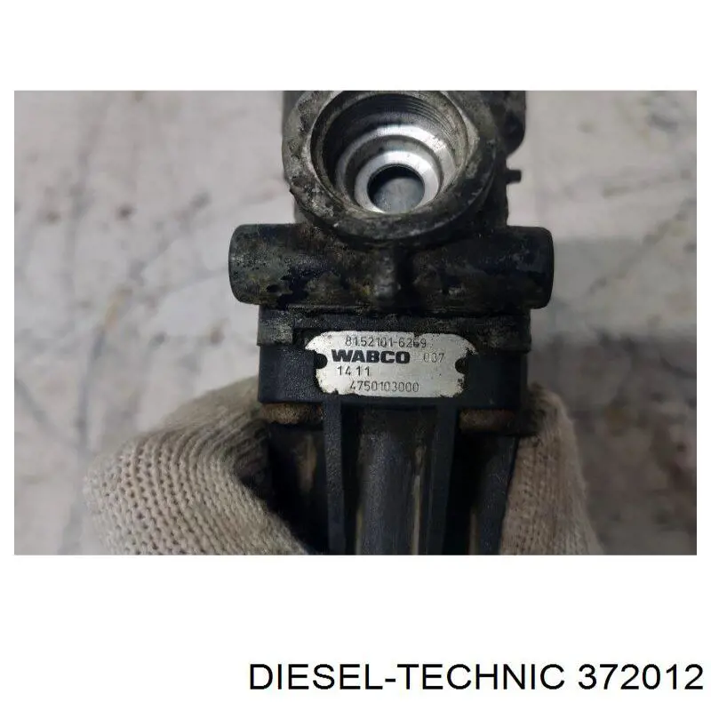 Купить 372012 Diesel Technic Клапан ограничения давления пневмосистемы