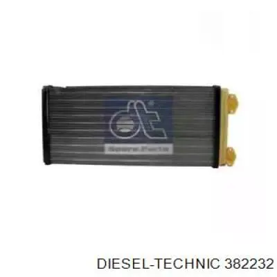 Радиатор печки 382232 Diesel Technic