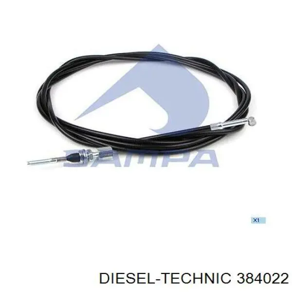 Купить 384022 Diesel Technic Цилиндр опрокидывания кабины