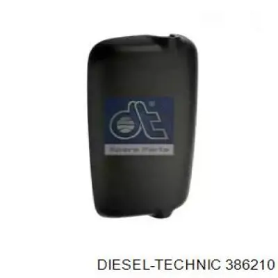 3.86210 Diesel Technic placa sobreposta (tampa do espelho de retrovisão direito)