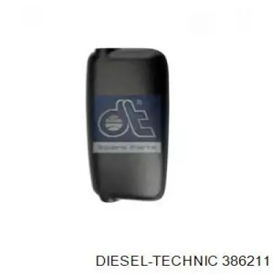 386211 Diesel Technic placa sobreposta (tampa do espelho de retrovisão esquerdo)
