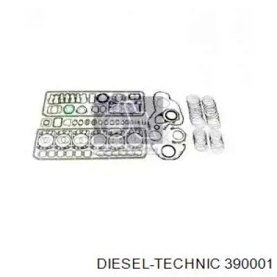 Комплект прокладок двигателя 390001 Diesel Technic