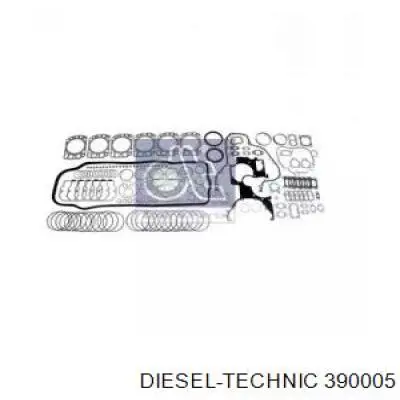 Комплект прокладок двигателя 390005 Diesel Technic