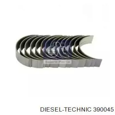 3.90045 Diesel Technic folhas inseridas principais de cambota, kit, 1ª reparação ( + 0,25)