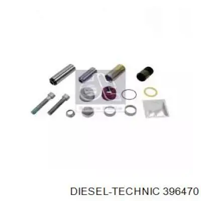 396470 Diesel Technic ремкомплект суппорта тормозного заднего