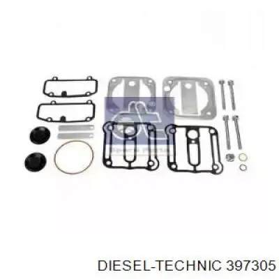 3.97305 Diesel Technic kit de reparação de vedante do compressor (truck)