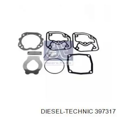 397317 Diesel Technic kit de reparação de vedante do compressor (truck)