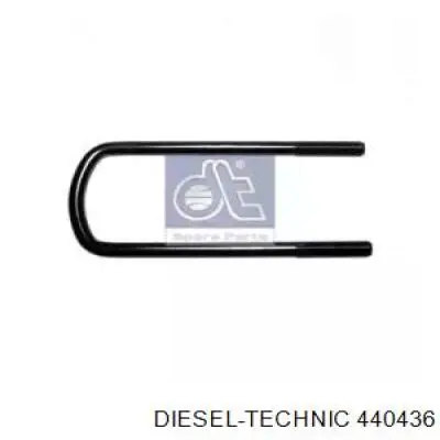 4.40436 Diesel Technic estribo da suspensão de lâminas