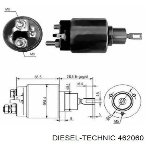 Купить 462060 Diesel Technic Реле