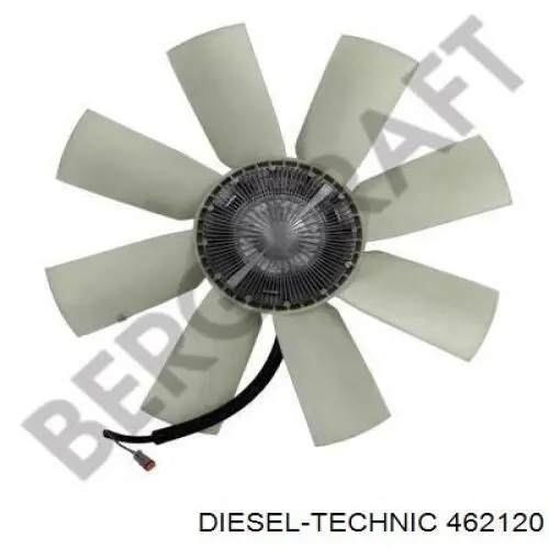 Купить 462120 Diesel Technic Муфта вентилятора охлаждения