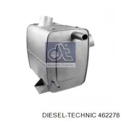 Купить A9424901401 Mercedes Глушитель, центральная и задняя часть