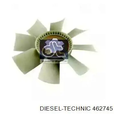 Вискомуфта вентилятора 462745 Diesel Technic