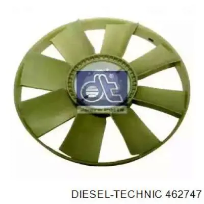 462747 Diesel Technic вентилятор (крыльчатка радиатора охлаждения)