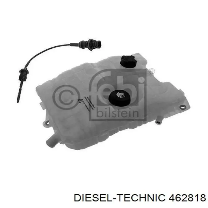 Бачок системы охлаждения двигателя расширительный Diesel Technic 462818 цена, от 3890.40 UAH