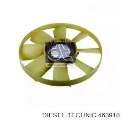 4.63918 Diesel Technic вентилятор (крыльчатка радиатора охлаждения)