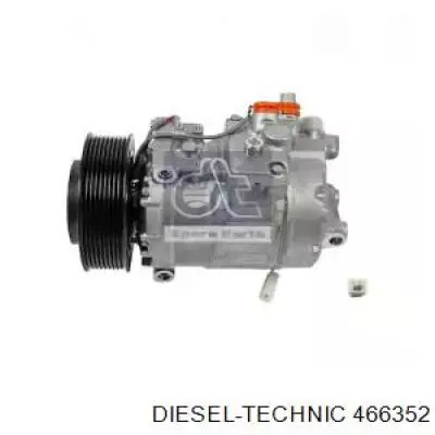 Компрессор кондиционера 466352 Diesel Technic