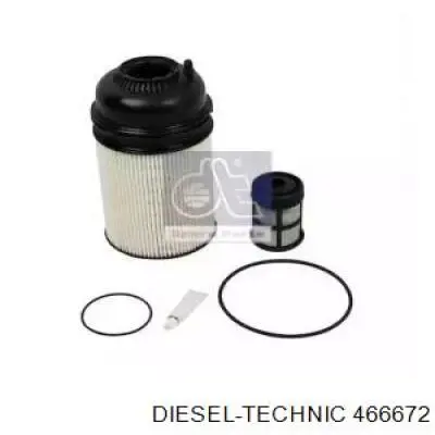4.66672 Diesel Technic filtro de combustível