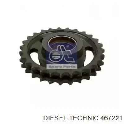 Шестерня привода ТНВД на распредвале Diesel Technic 467221