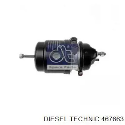 Гидроаккумулятор тормозной системы 467663 Diesel Technic