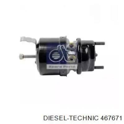 Гидроаккумулятор тормозной системы 467671 Diesel Technic