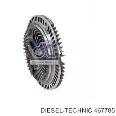 Вискомуфта вентилятора 467785 Diesel Technic