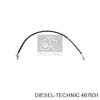 Задний трос ручника 467831 Diesel Technic