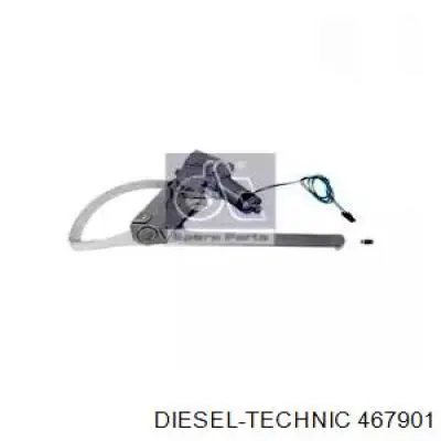 Механизм стеклоподъемника двери передней правой 467901 Diesel Technic