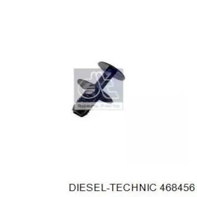 Пистон (клип) утеплителя капота 468456 Diesel Technic