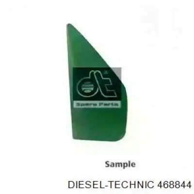 4.68844 Diesel Technic vidro de janelo da porta dianteira esquerda